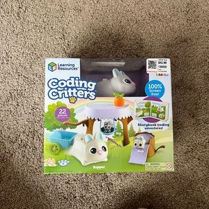 Coding Critters Bunny. Ages 4+. Teach early STEM concepts through coding & play!